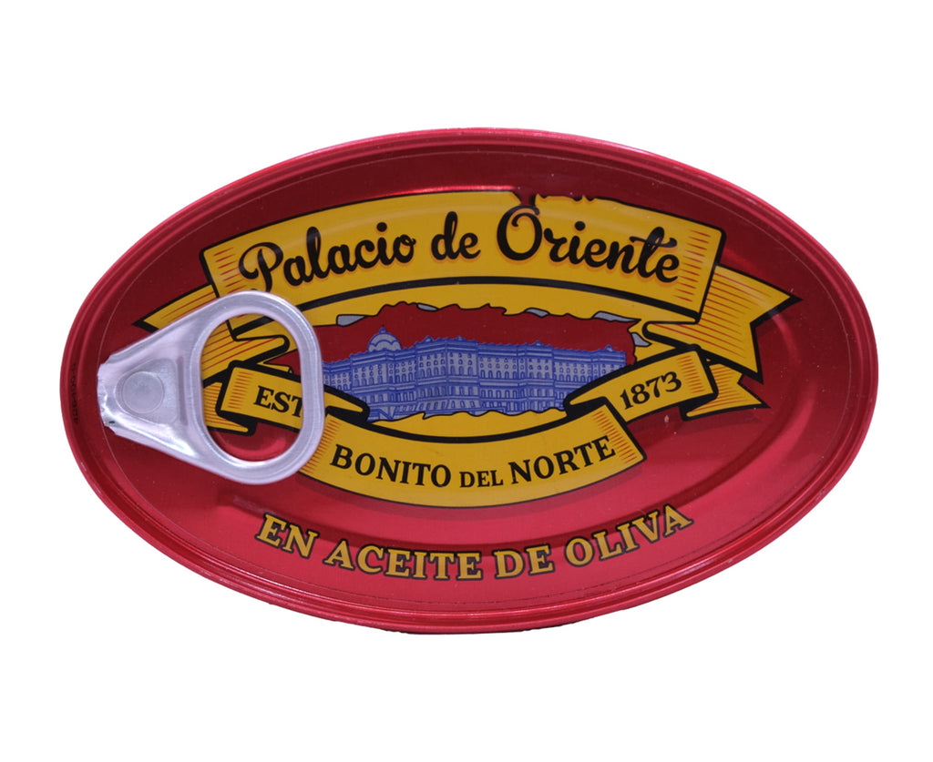 PALACIO DE ORIENTE WHITE TUNA OLIVE OIL 24OL120L 155G -Spanish Online Grocery in Dubai